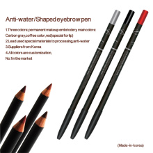 Crayon imperméable à maquillage permanent pour sourcil et lèvre (ZX-1041)
